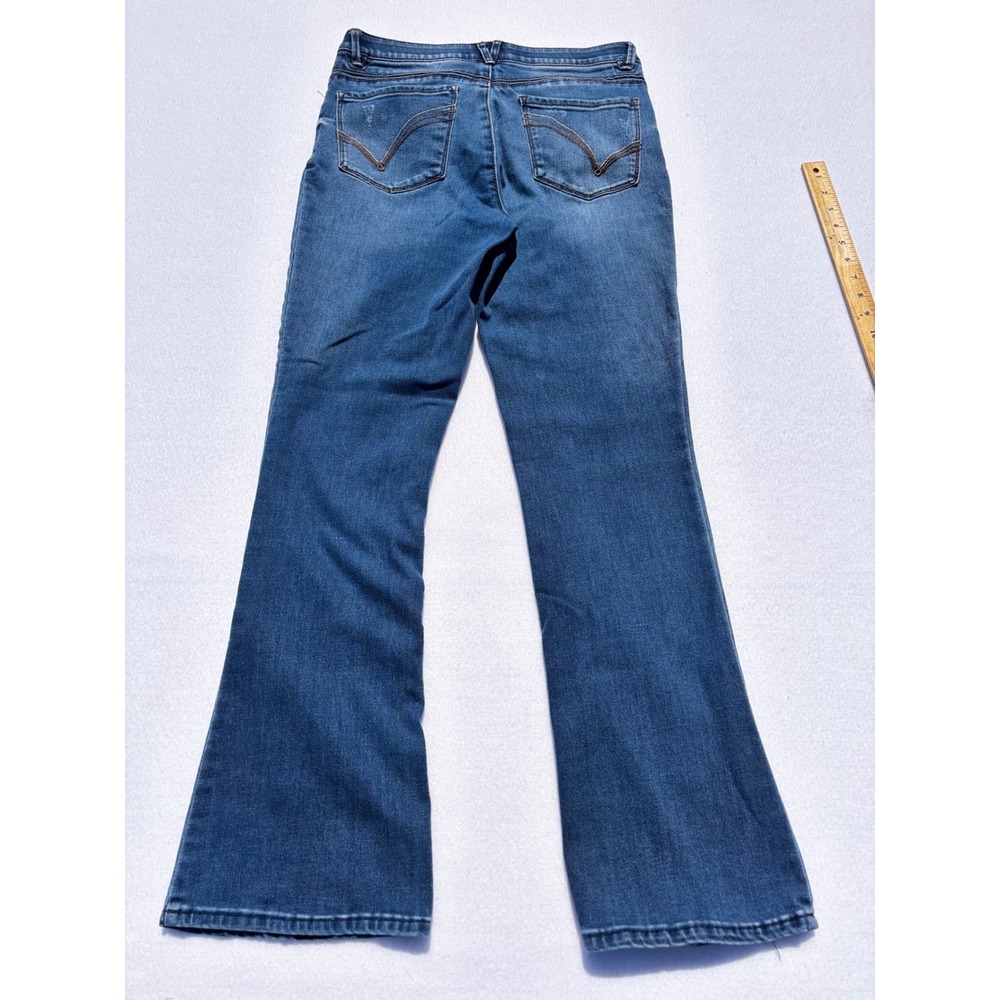 Democracy Ab solution‎ High Rise Bootcut Jeans Medium Wash Blue Size 10